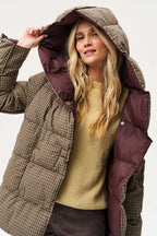 Alaska Moody Plaid Reversible Winter Jacket