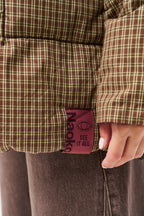 Alaska Moody Plaid Reversible Winter Jacket