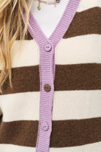 Amorette Wool and Cashmere Cardigan