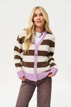 Amorette Wool and Cashmere Cardigan