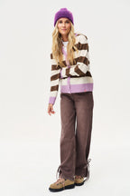 Amorette Wool and Cashmere Cardigan