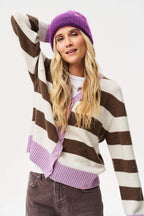 Amorette Wool and Cashmere Cardigan