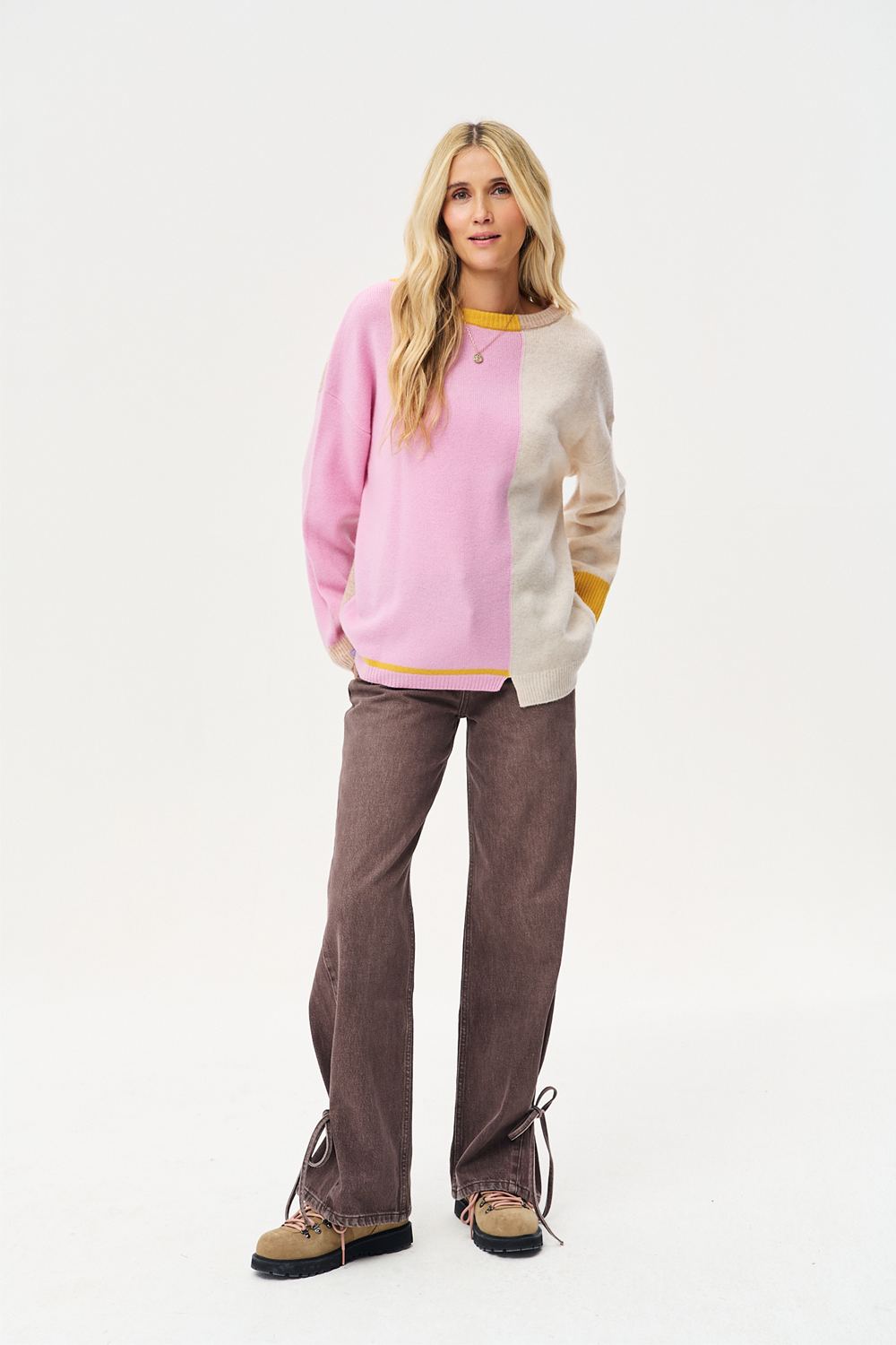 Sweet Aura Reversible Wool Sweater