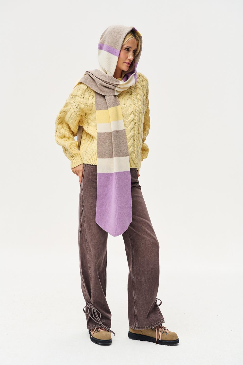 Hoodoo Cameo Hooded Scarf