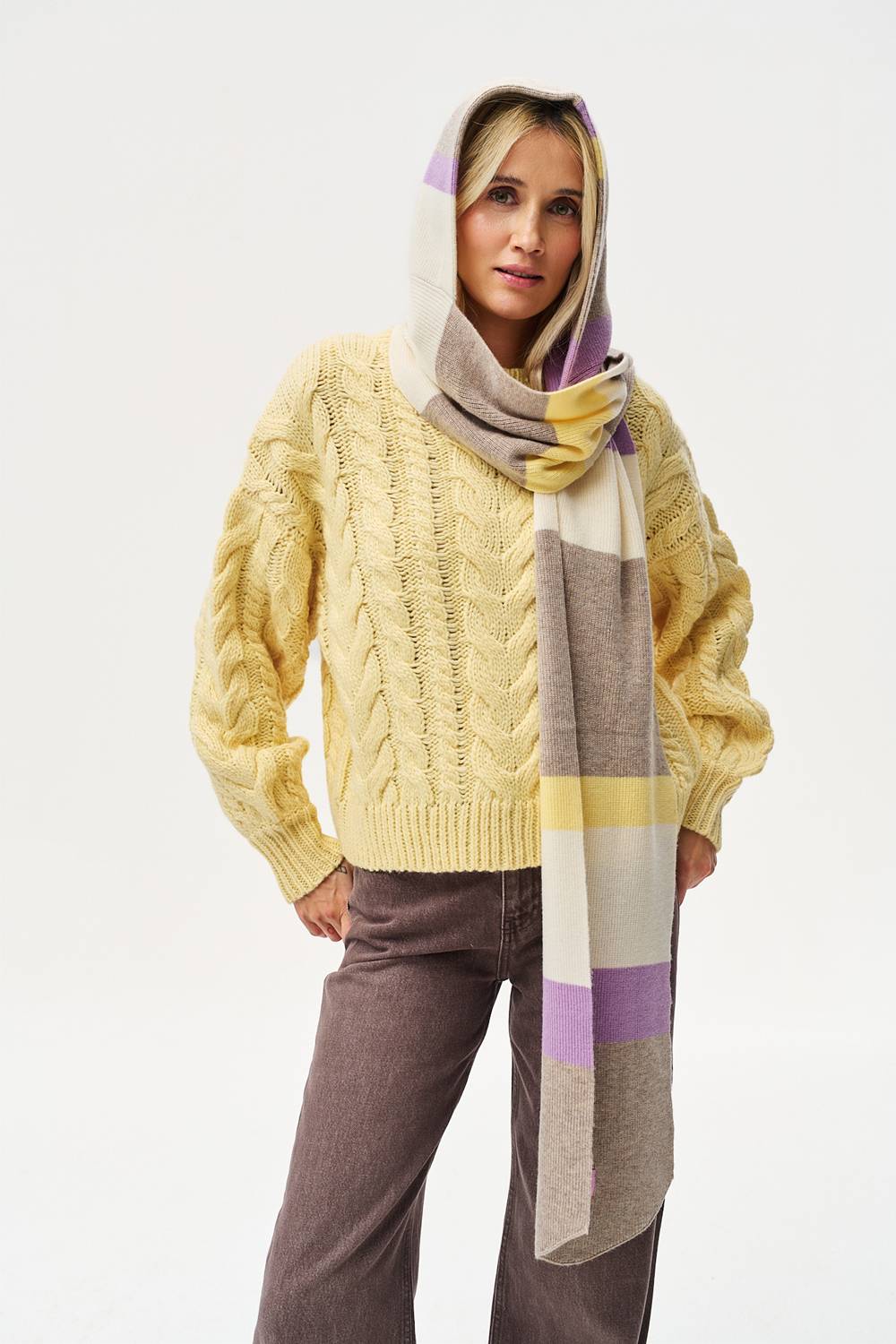 Hoodoo Cameo Hooded Scarf