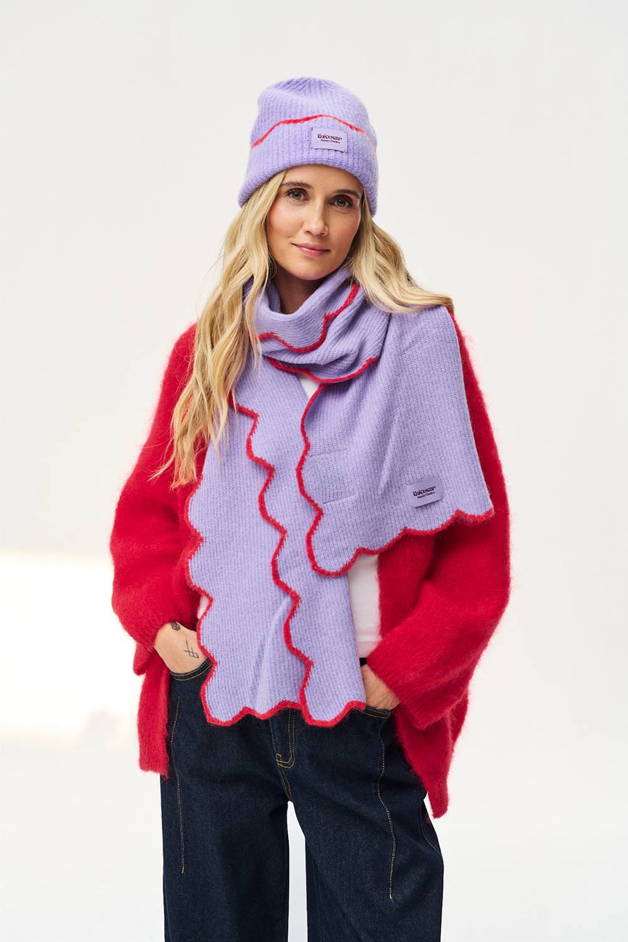 Wiggly Bloom Scarf