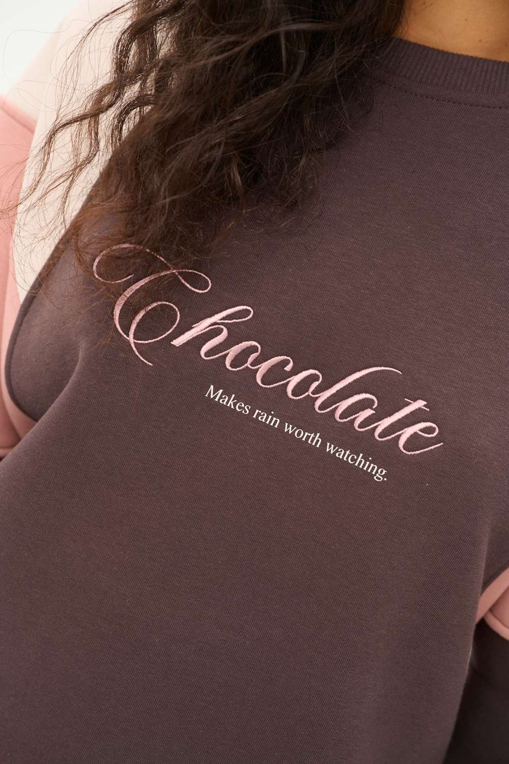 Rainy Day Chocolate Sweatshirt