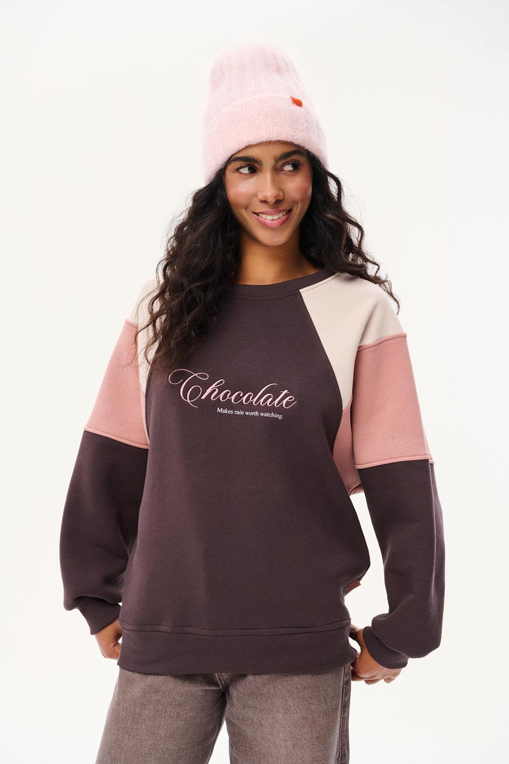 Rainy Day Chocolate Sweatshirt