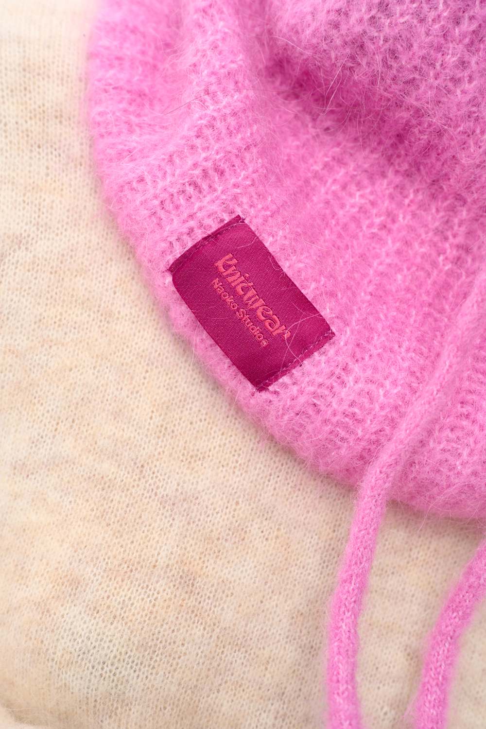 Fluffy Rose Balaclava