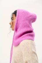 Fluffy Rose Balaclava