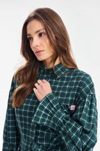 Tartan Rebel mini marškinių suknelė