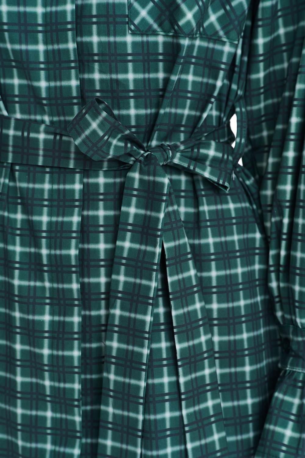 Tartan Rebel mini marškinių suknelė