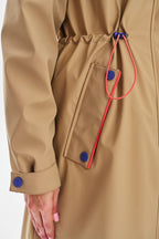 Overland Langer Isolierter Regenmantel