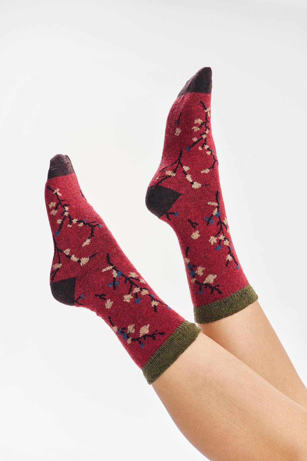 Quiet Folk wool and cashmere socks set