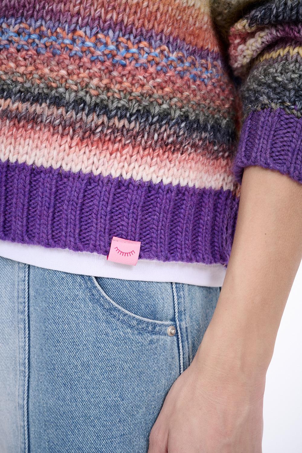 Retro Glam wool blend sweater