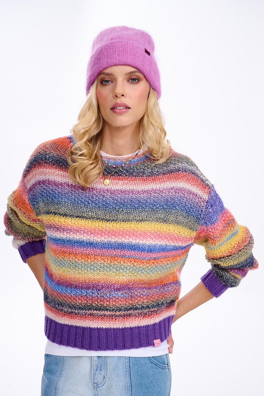 Retro Glam wool blend sweater
