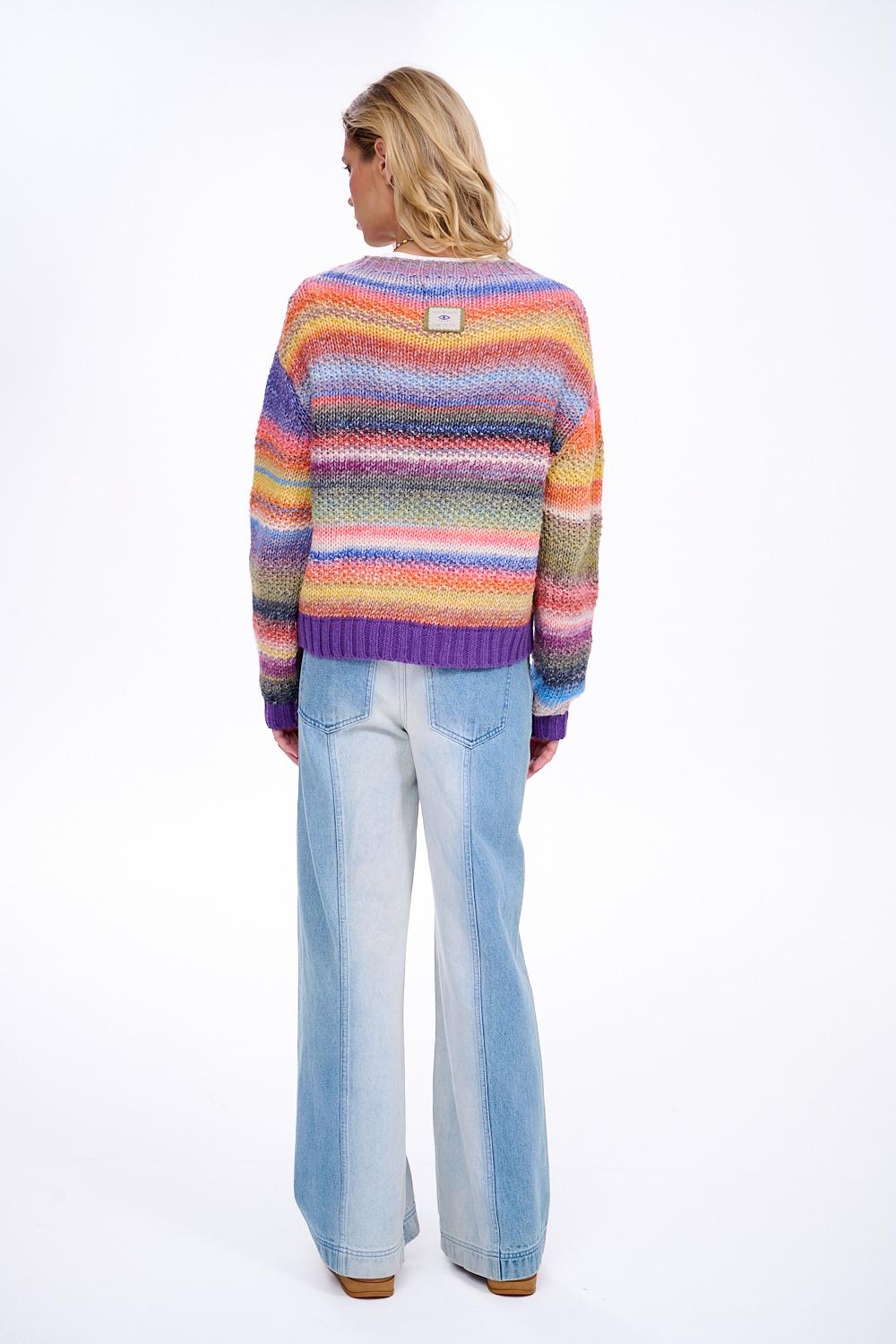 Retro Glam wool blend sweater