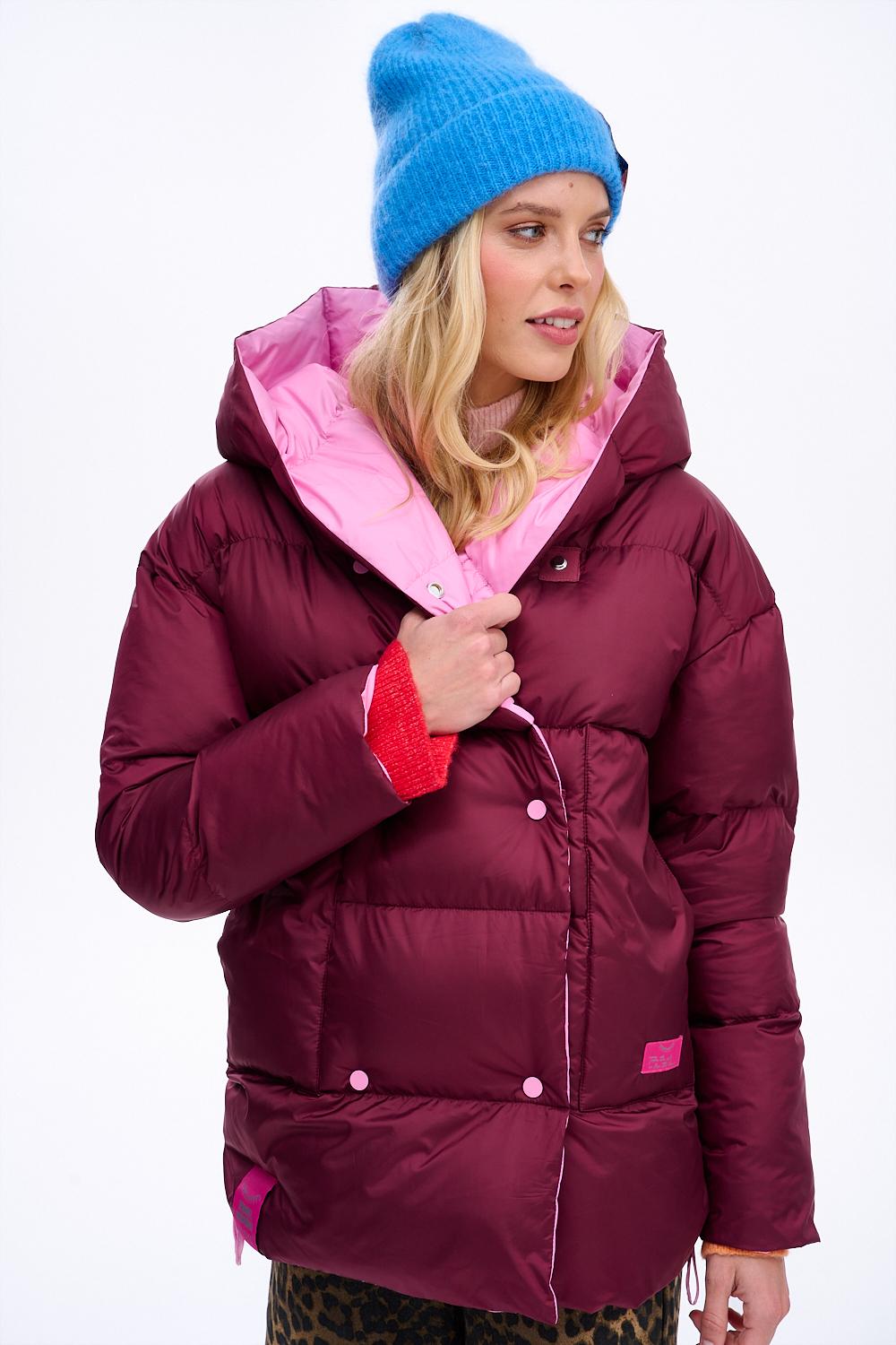 Alaska Rosetė dvipusė žieminė striukė