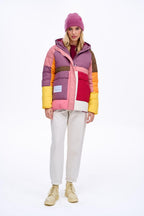 Tromso spalvinga žieminė striukė