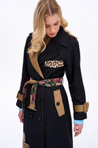 Flygt fra det Almindelige klassisk trenchcoat