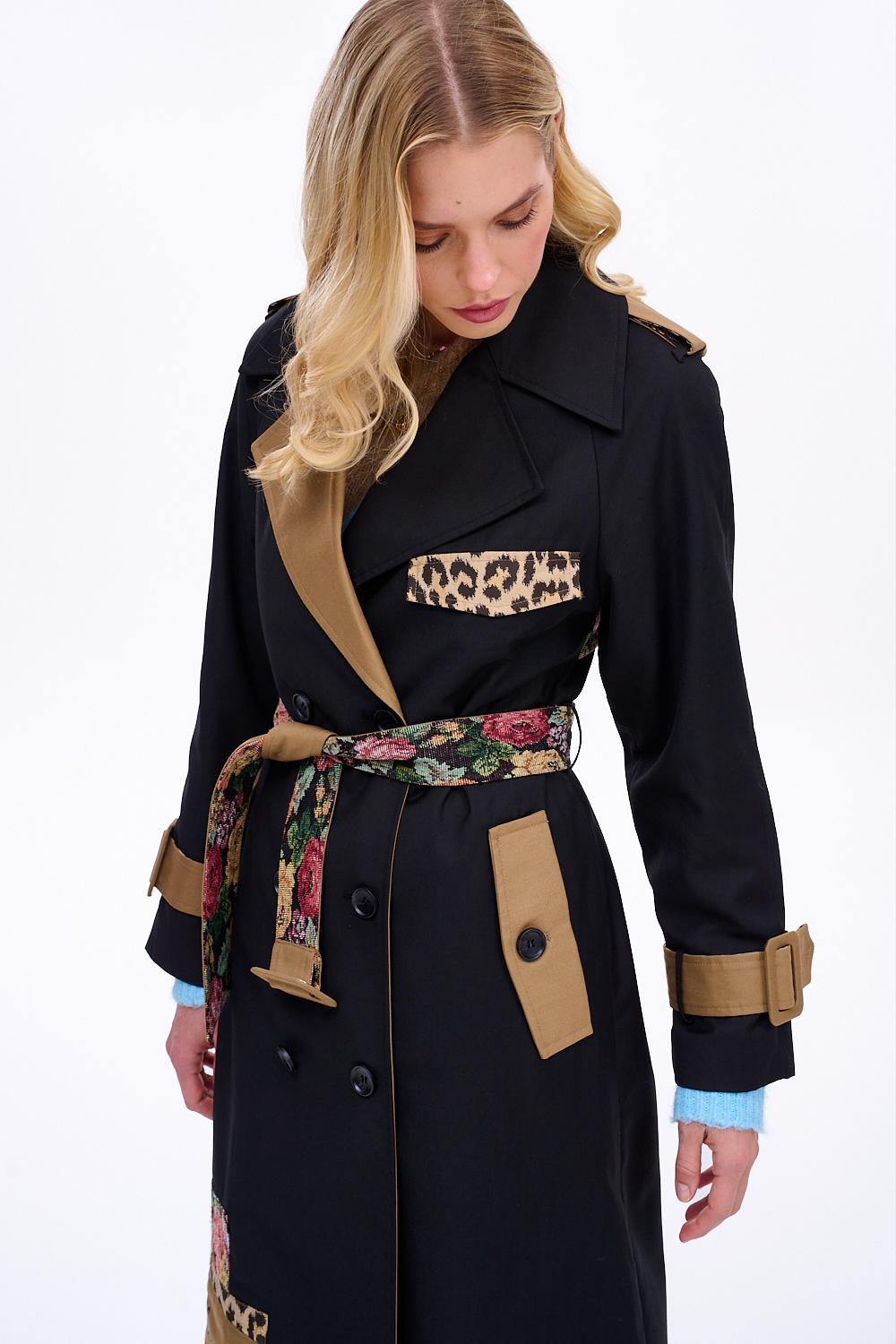 Flygt fra det Almindelige klassisk trenchcoat
