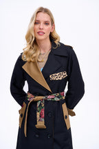 Flygt fra det Almindelige klassisk trenchcoat