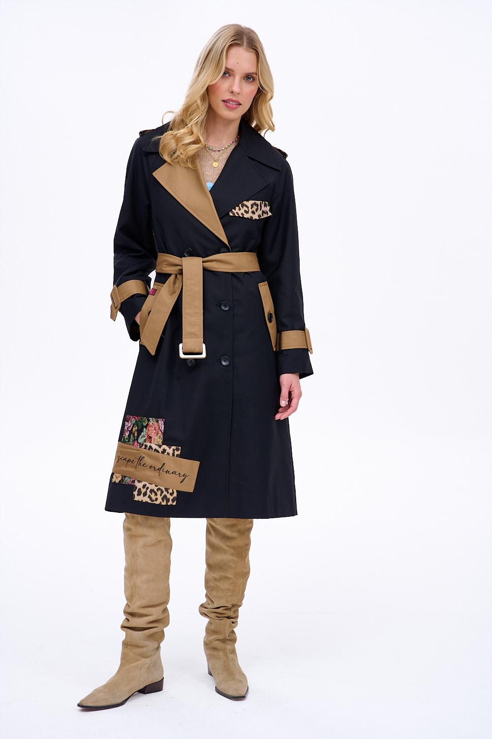 Flygt fra det Almindelige klassisk trenchcoat