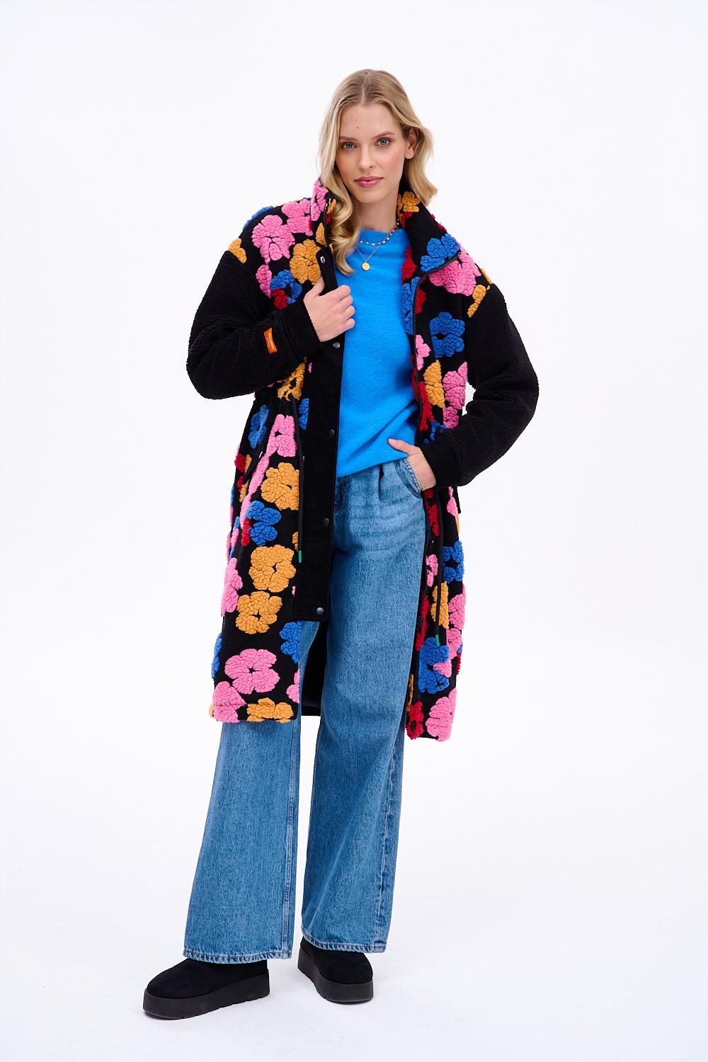 Teddy Floral Dream coat
