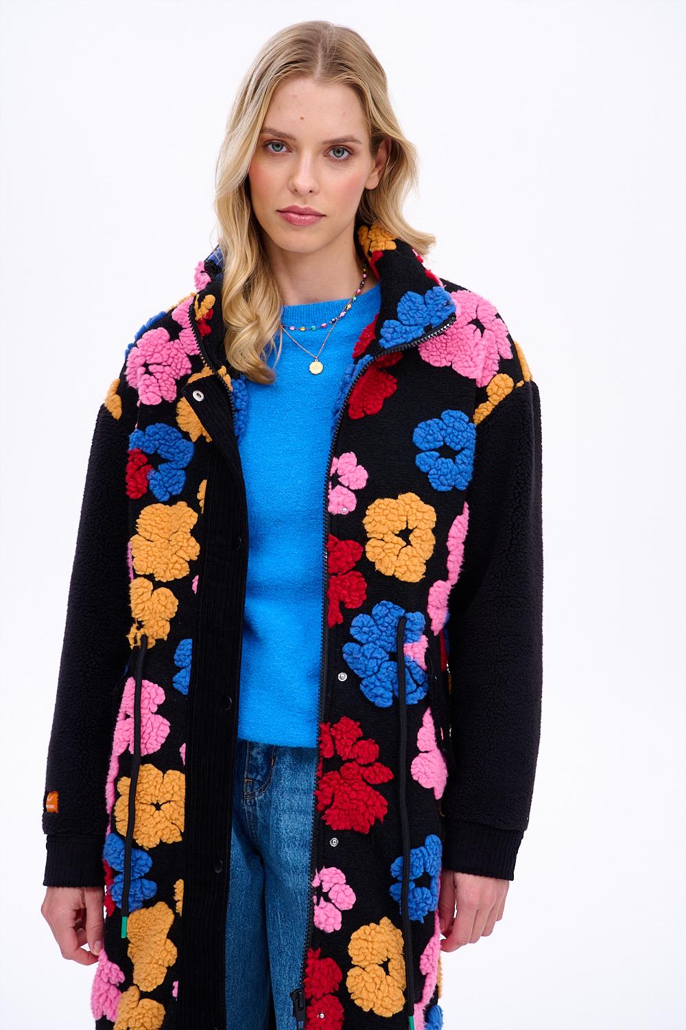 Teddy Floral Dream coat