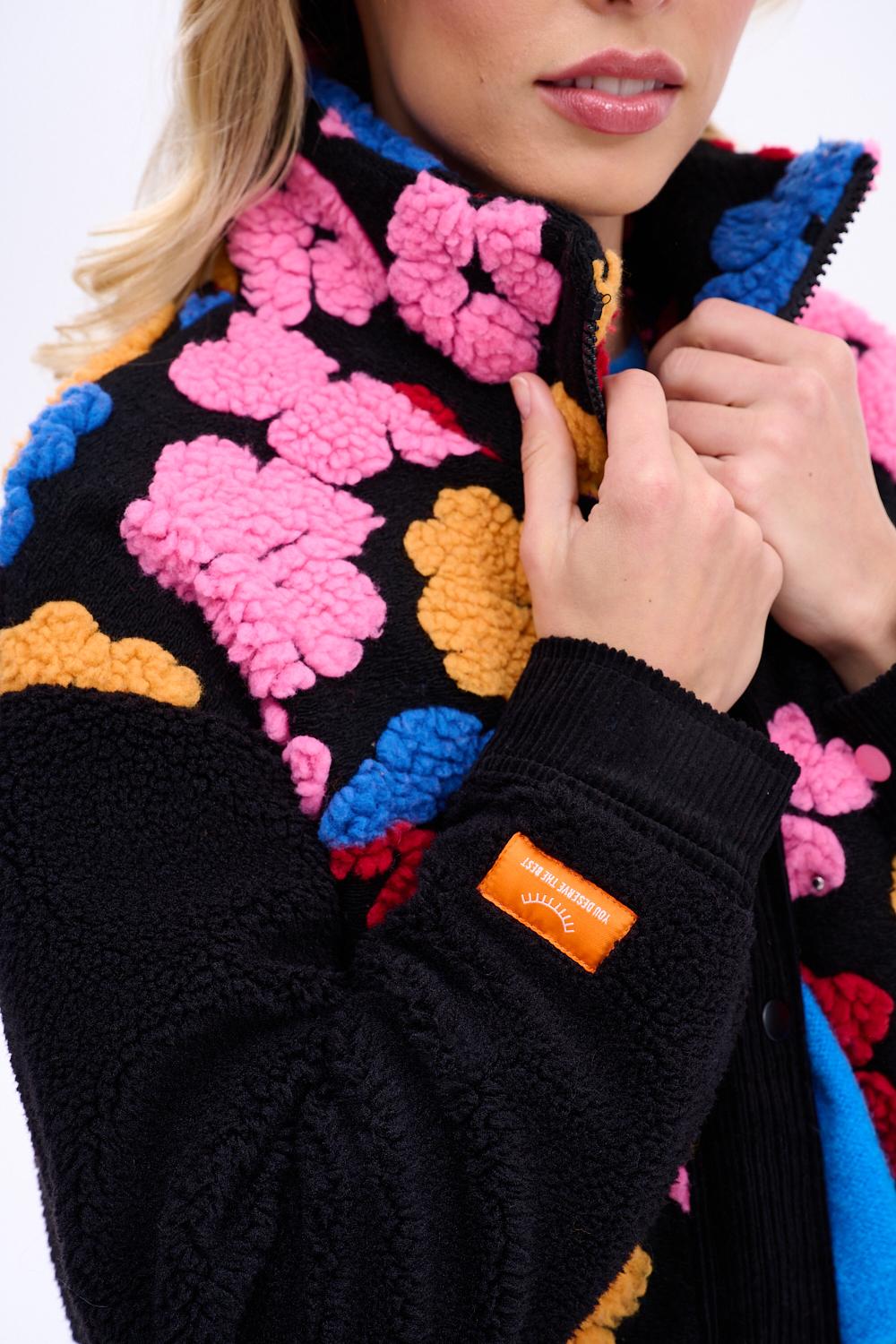 Teddy Floral Dream coat