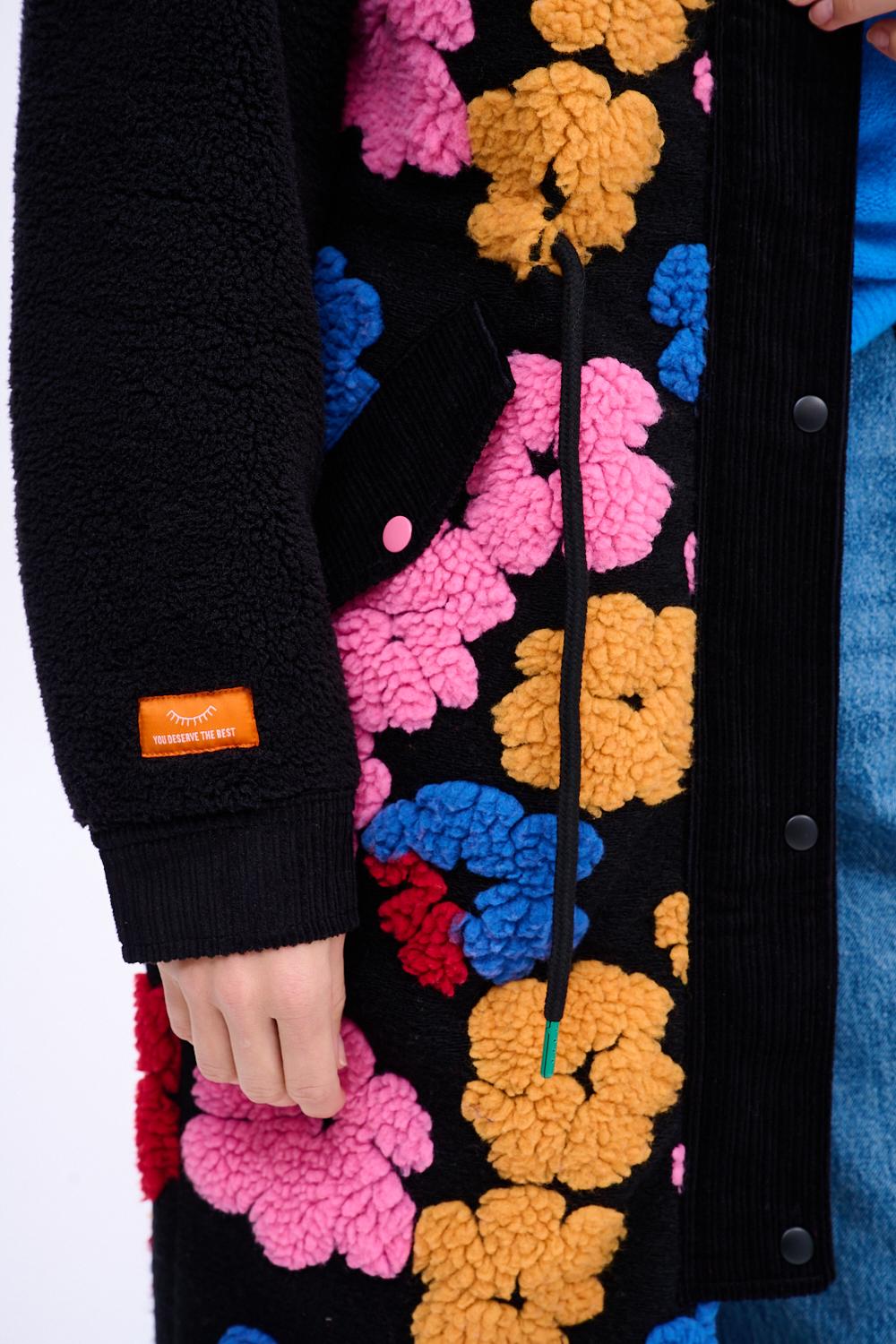 Teddy Floral Dream coat