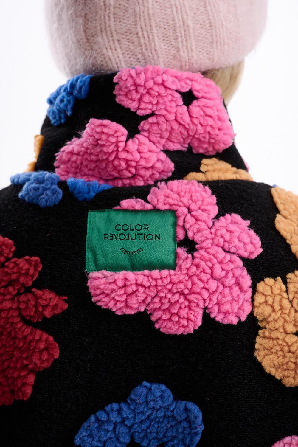 Teddy Floral Dream coat