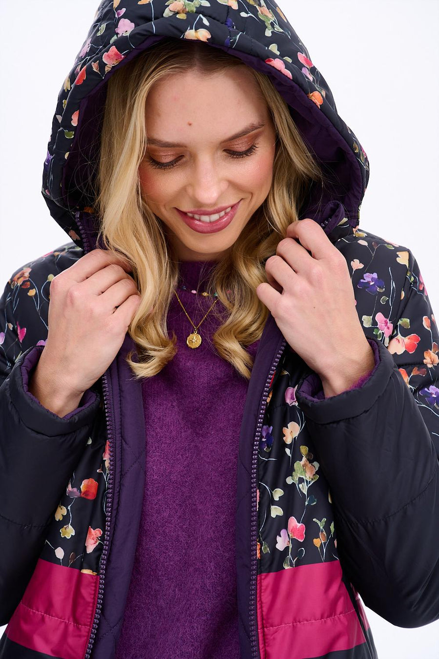 Iceberg Blooming Secret dvipusė žieminė striukė