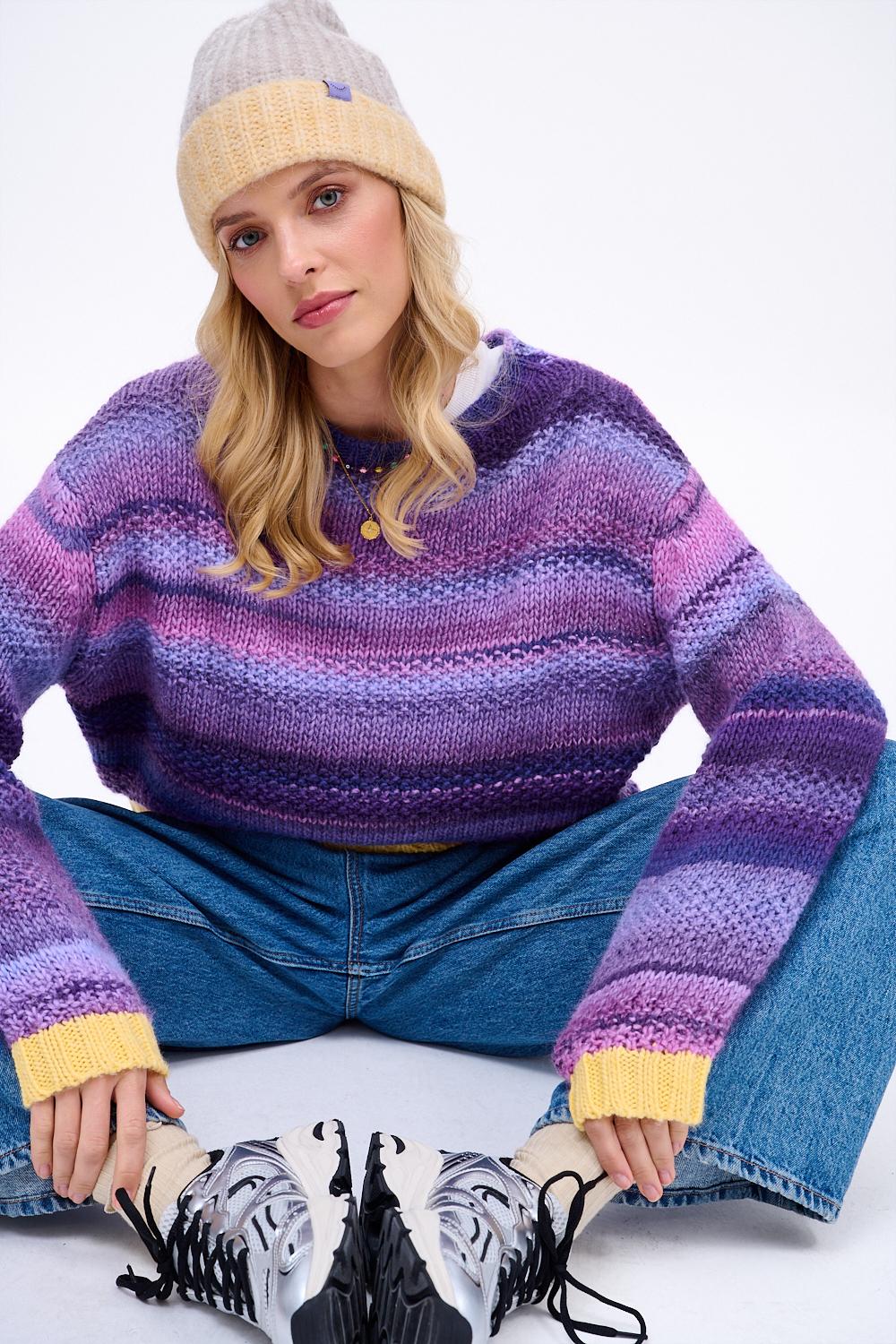 Pull en mélange de laine Sweet Berry