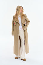 Cross My Heart Trench Coat