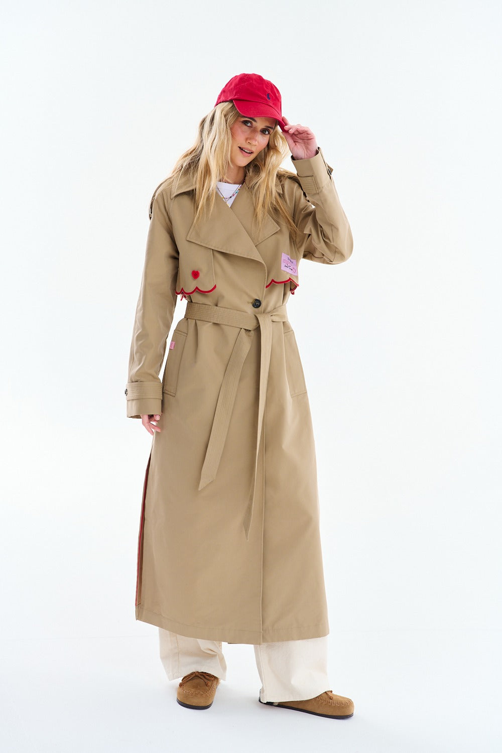 Cross My Heart Trench Coat