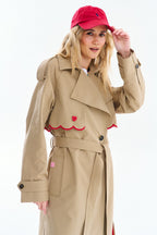 Cross My Heart Trench Coat