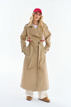 Cross My Heart Trench Coat