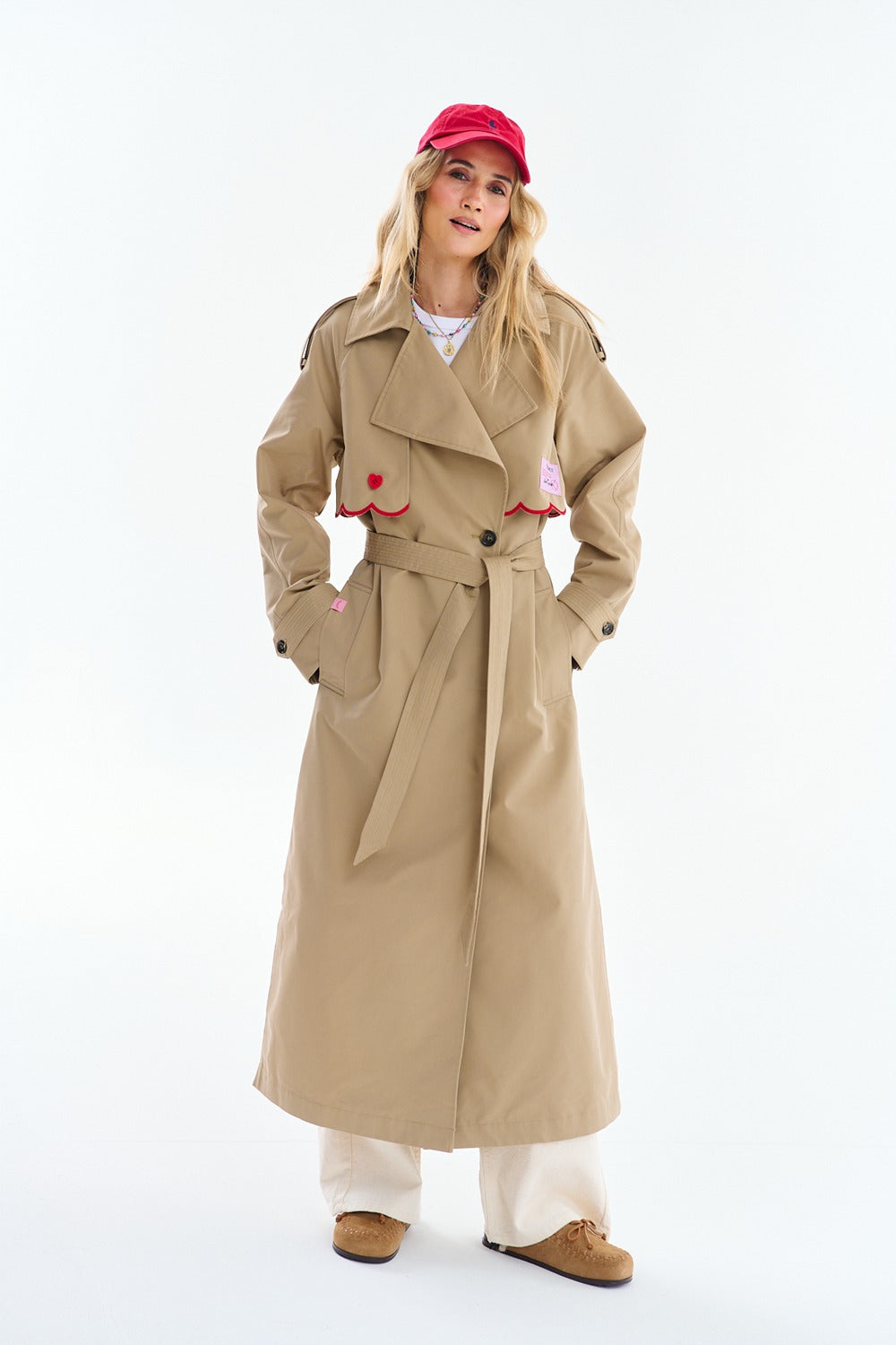 Cross My Heart Trench Coat