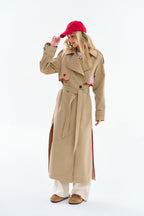 Cross My Heart Trench Coat