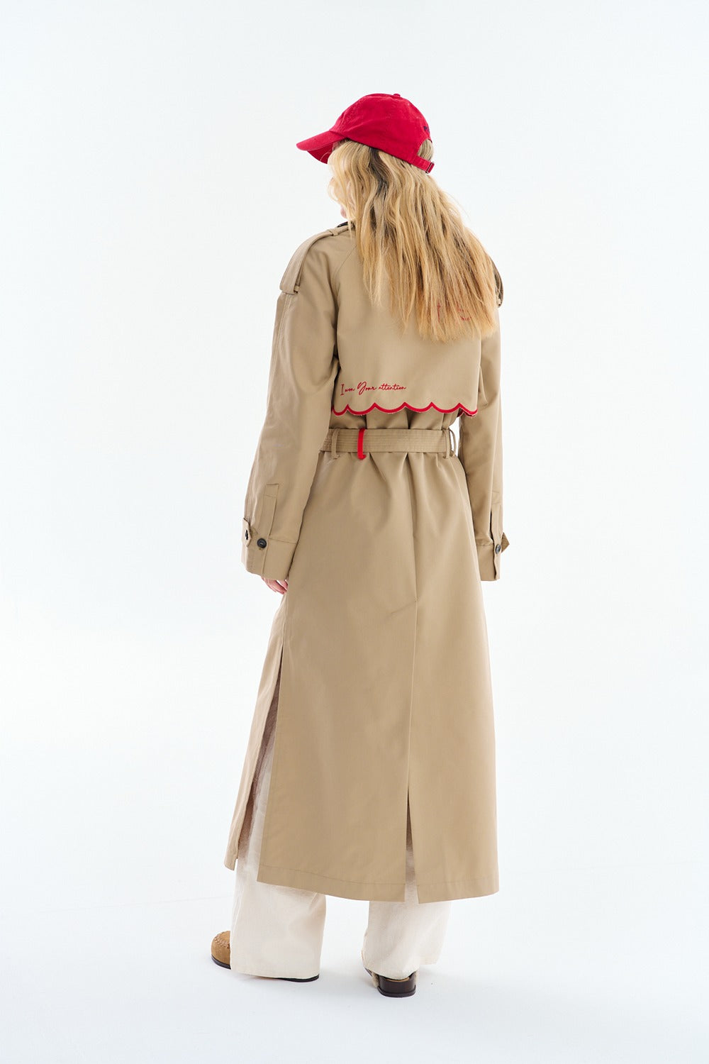 Cross My Heart Trench Coat