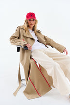 Cross My Heart Trench Coat