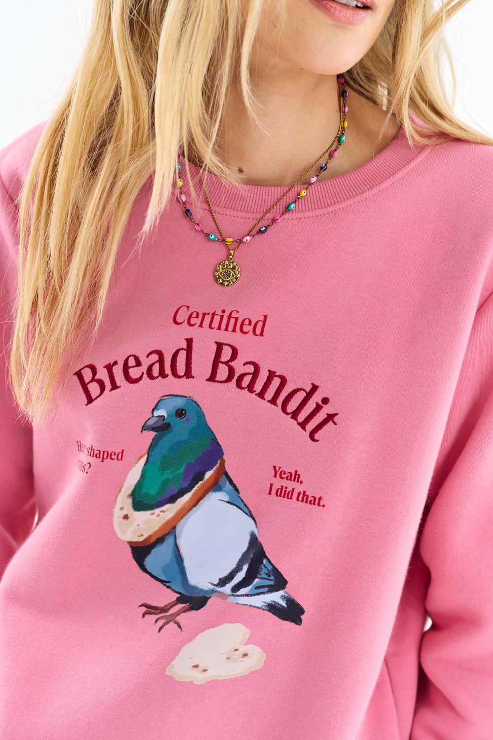 Brot Räuber Pullover