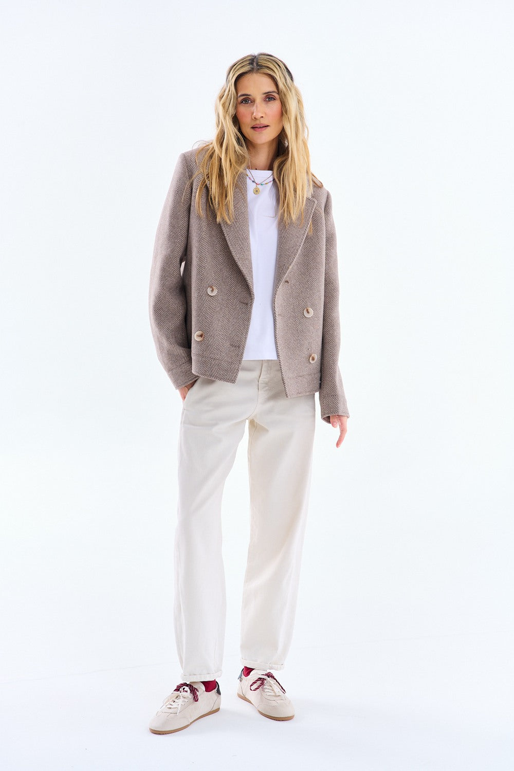 Warm Touch Wool Biker Jacket
