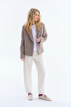 Warm Touch Wool Biker Jacket