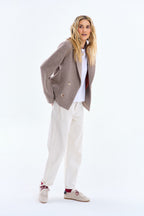Warm Touch Wool Biker Jacket