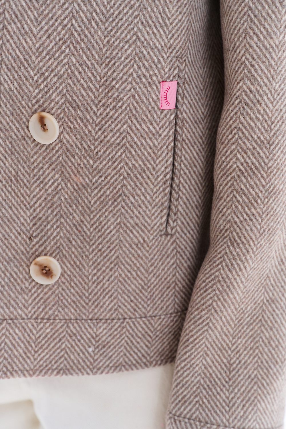 Warm Touch Wool Biker Jacket