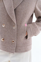 Warm Touch Wool Biker Jacket