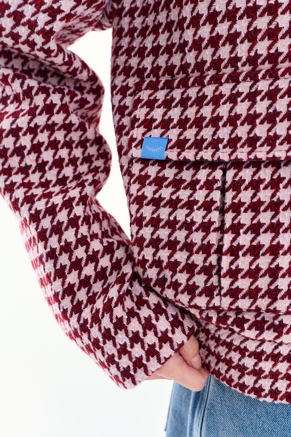 Berry Spark Wool Jacket