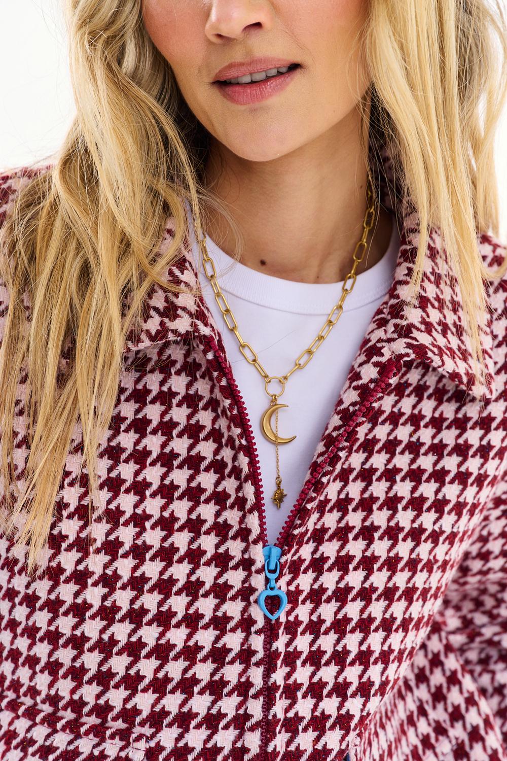 Berry Spark Wool Jacket